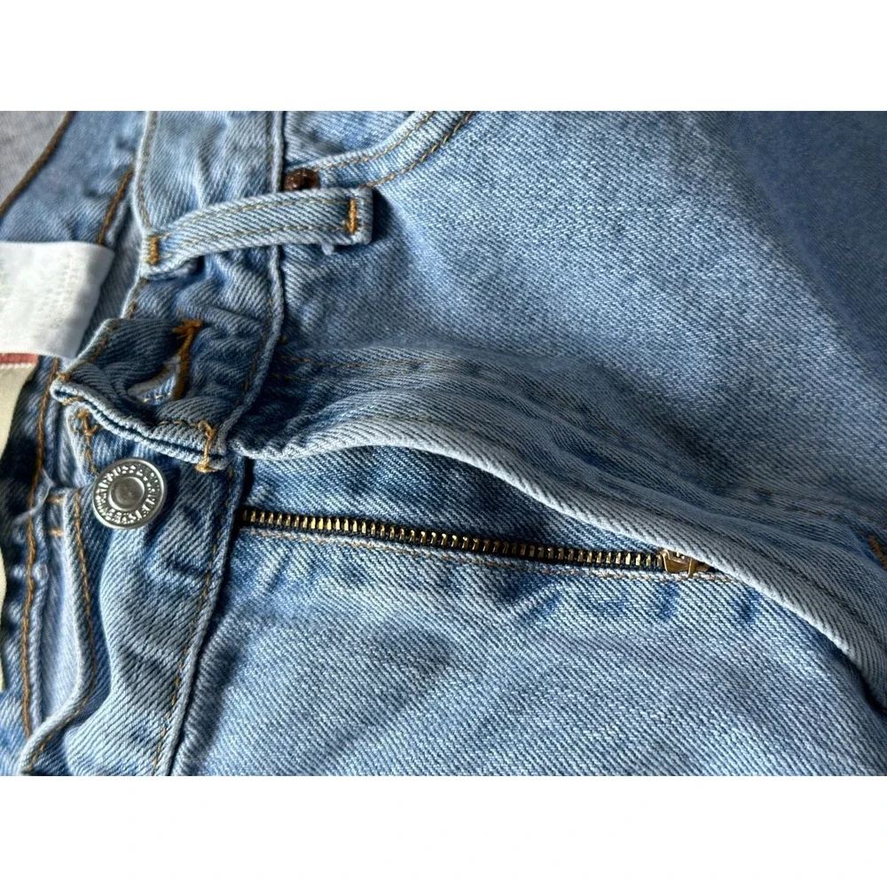 2006 Levi's 505 Jeans Mens Blue Light Wash Relaxed Fit Red Tab 33X32‎